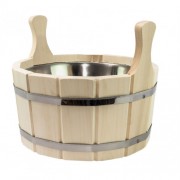 Шайка 5л с нержавеющей вкладкой (ЛТ-12)