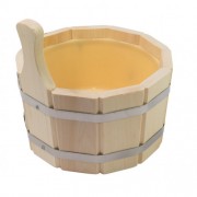 Ушат шайка 4л с пластиковой вкладкой (ПЛ-11)