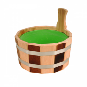 Шайка термо одноручная 5л с пласт вставкой ШПТ-5