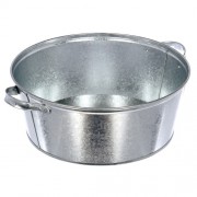 Оцинкованный таз круглый 13л 36553