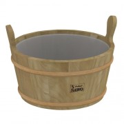 Кадушка SAWO деревянная 9л с пластиковой вставкой 300-TD
