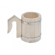 Кружка бондарная 1л 03719