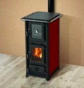 Печь-камин MBS Olympia Plus красная