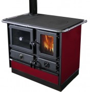 Плита на дровах MBS Magnum Plus бордовый