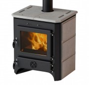 Печь-камин MBS Vulkan S (с камнем)