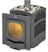 Печь для бани Теплодар Былина-Сетка-24 Ч Панорама (1.1) (без дверцы)