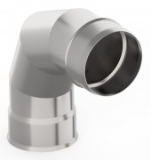 Отвод 90 GS AISI 430-0,8 мм