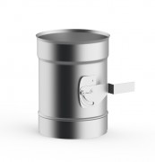 Шибер поворотный GS AISI 430-0,8 мм