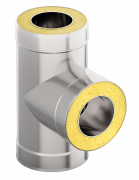 Тройник-термо 90 GS AISI 430-430-0,8-0,5 мм