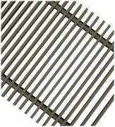 Декоративная решетка Techno Стандарт 200 мм бронза