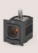 Печь для бани Теплодар Былина-Сетка-12 Ч Панорама (1.1) (без дверцы)