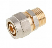 Ниппель латунный наружная 16(2.0)х1/2" AV ENGINEERING (AVE309004)