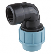 Угольник ПНД компрессионный с внутренней резьбой AV ENGINEERING