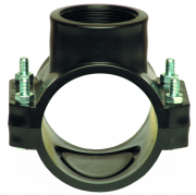 Хомут-врезка ПНД 25х1/2" с внутренней резьбой UNIDELTA (1019025002001)