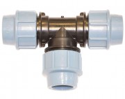 Тройник ПНД компрессионный 25 UNIDELTA (1005025000001)