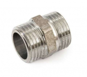 Ниппель латунный 1" с наружной резьбой хром GENERAL FITTINGS (260000C101000H)