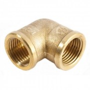 Угольник латунный 3/4" с внутренней резьбой GENERAL FITINGS (270025H050500A)