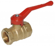 Кран шаровой 1/2" внутренняя резьба, ручка ЦВЕТЛИТ (ЦРБ0061)