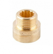 Удлинитель латунный внутренняя-наружная 1/2"X10 мм AV ENGINEERING (AVE301001)