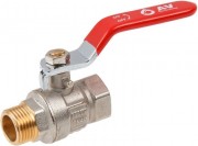 Кран шаровой 1 1/2" PN25 с внутренней-наружной резьбой ручка AV ENGINEERING (AVE091112)