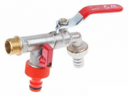 Кран шаровый садовый 1/2 AV ENGINEERING (AVE167003)